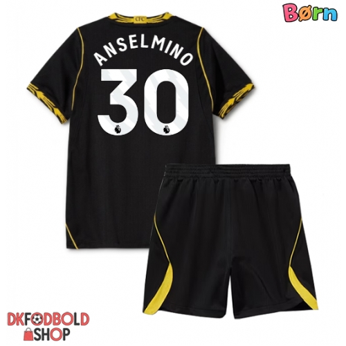 Chelsea Aaron Anselmino #30 Udebanesæt Børn 2026-27 Kort ærmer (+ korte bukser)